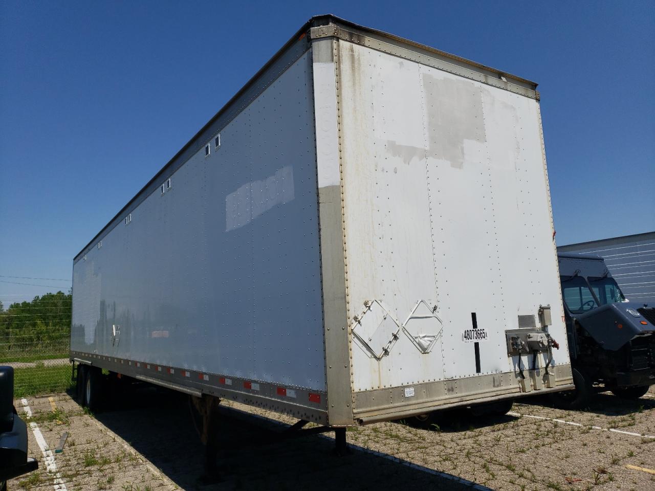 2009 Great Dane Dry Van Trailer за продажба в Woodhaven, MI - Normal Wear
