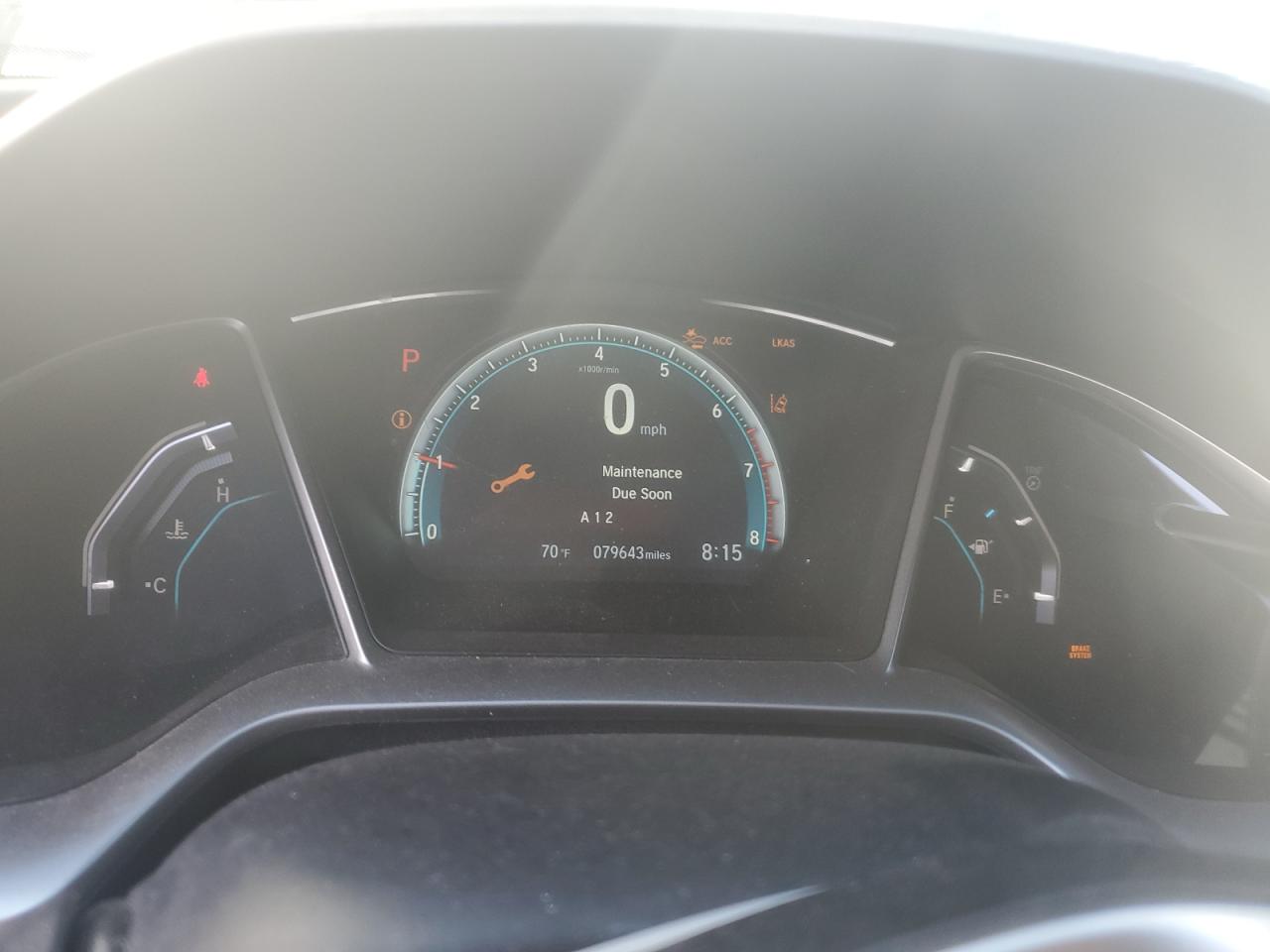 2018 Honda Civic Touring VIN: 19XFC1F98JE001130 Lot: 54944725
