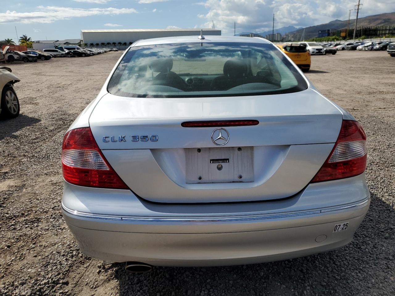 2007 Mercedes-Benz Clk 350 VIN: WDBTJ56H27F226020 Lot: 59058495