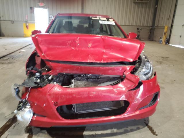  HYUNDAI ACCENT 2013 Red