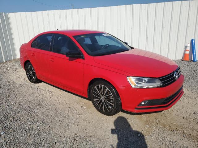  VOLKSWAGEN JETTA 2016 Red
