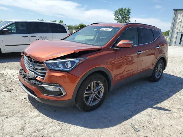  HYUNDAI SANTA FE 2018 Оранжевый