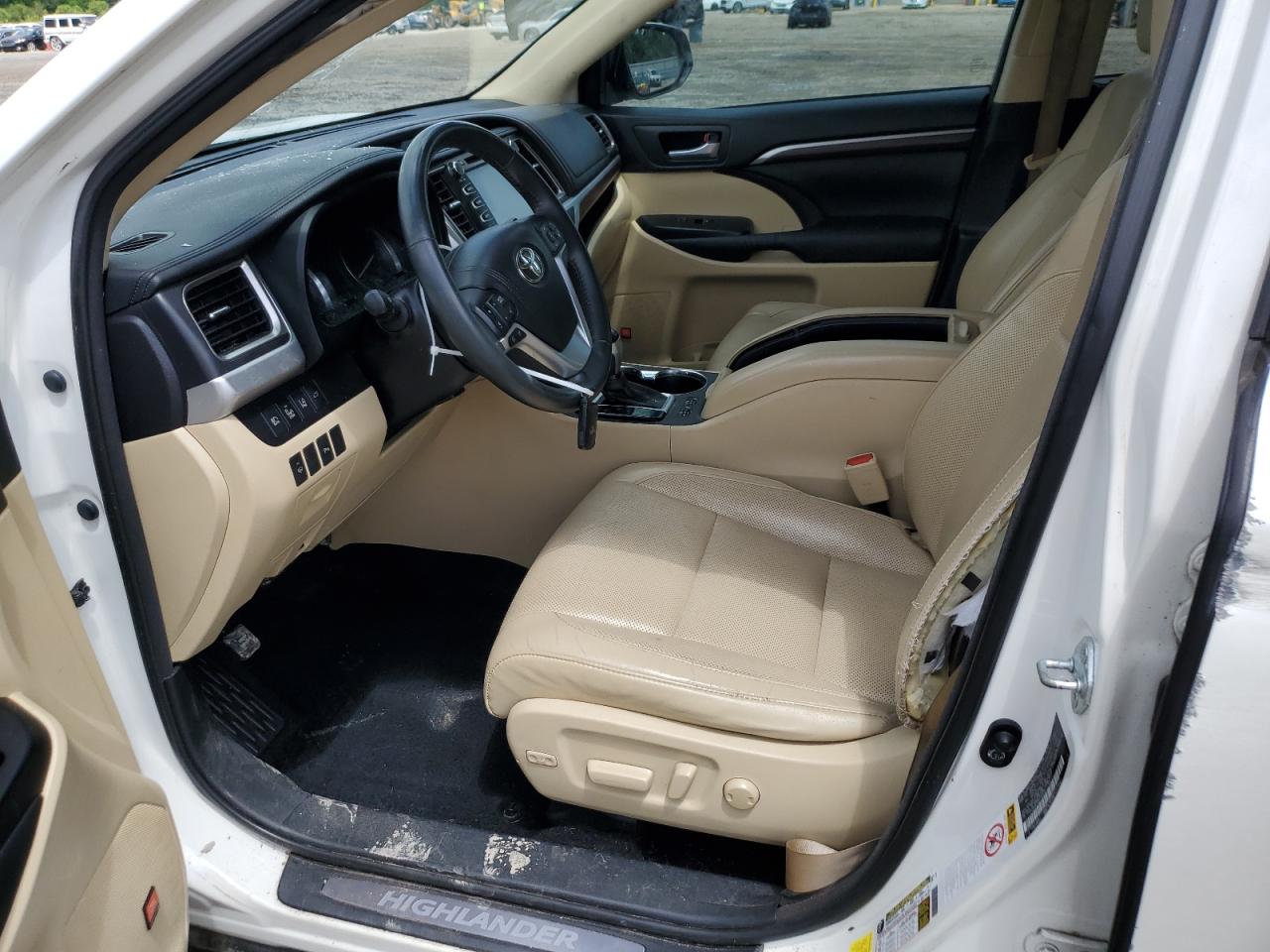 2016 Toyota Highlander Limited VIN: 5TDYKRFH3GS136418 Lot: 56727875