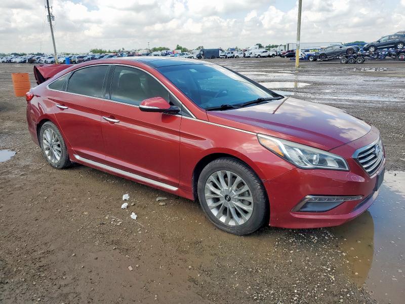 Седани HYUNDAI SONATA 2015 Червоний