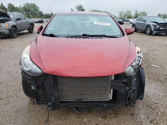  HYUNDAI ELANTRA 2013 Czerwony
