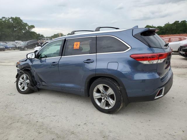  TOYOTA HIGHLANDER 2017 Granatowy