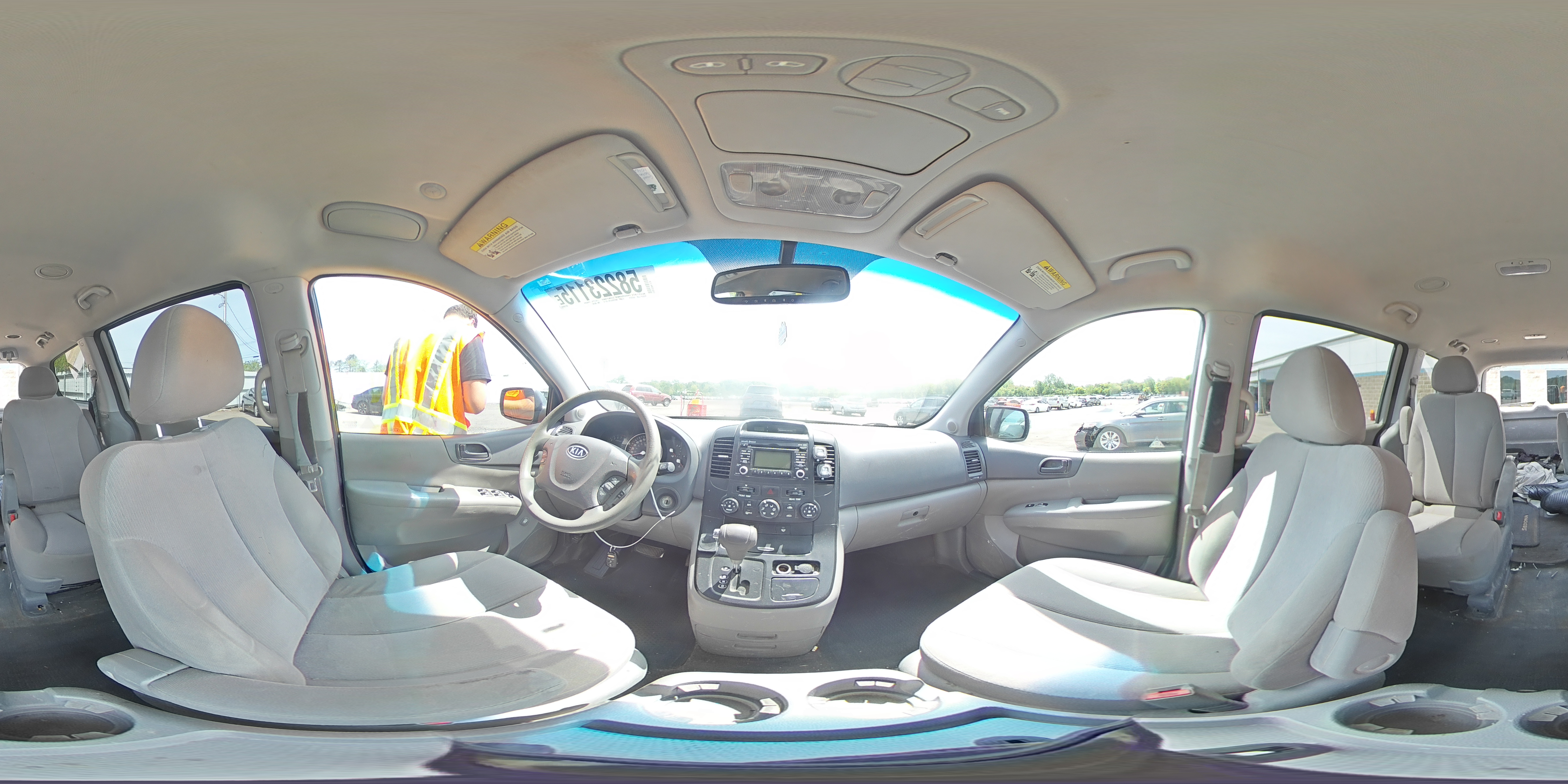 2012 Kia Sedona Lx VIN: KNDMG4C73C6485992 Lot: 58223115