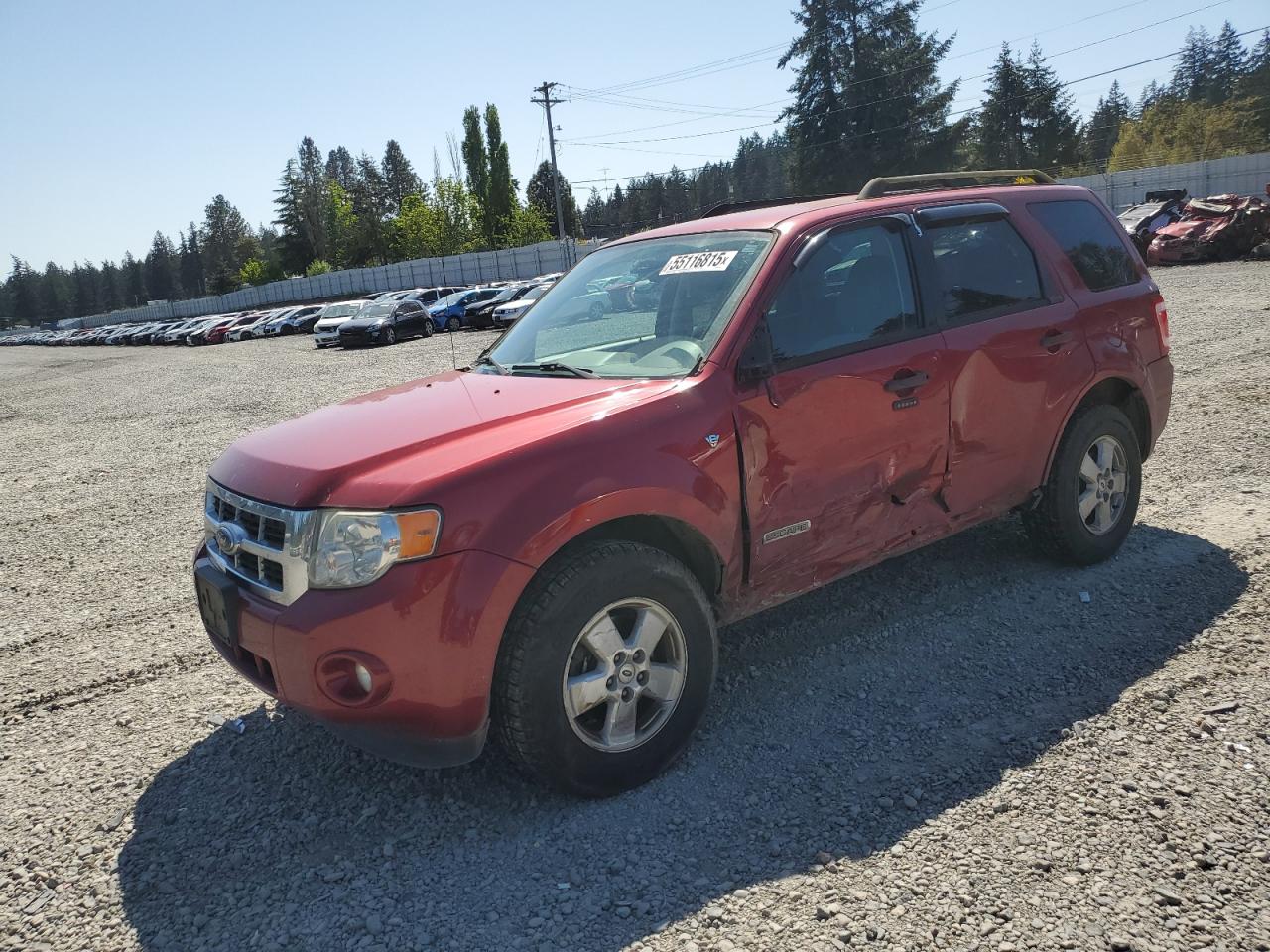 2008 Ford Escape Xlt за продажба в Graham, WA - Side