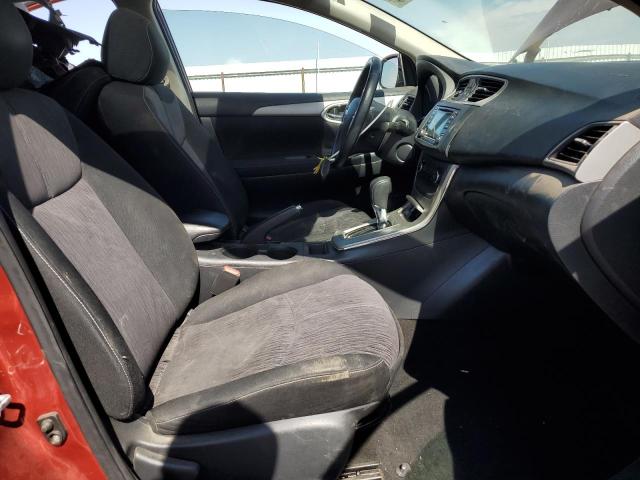  NISSAN SENTRA 2015 Красный