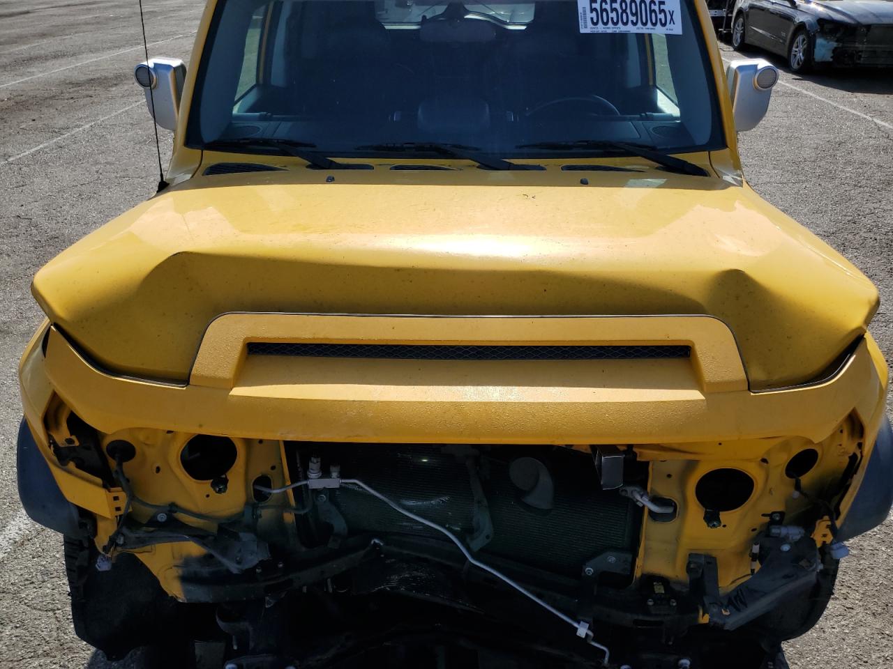 2007 Toyota Fj Cruiser VIN: JTEZU11F270001421 Lot: 56589065