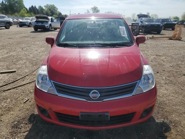  NISSAN VERSA 2012 Czerwony