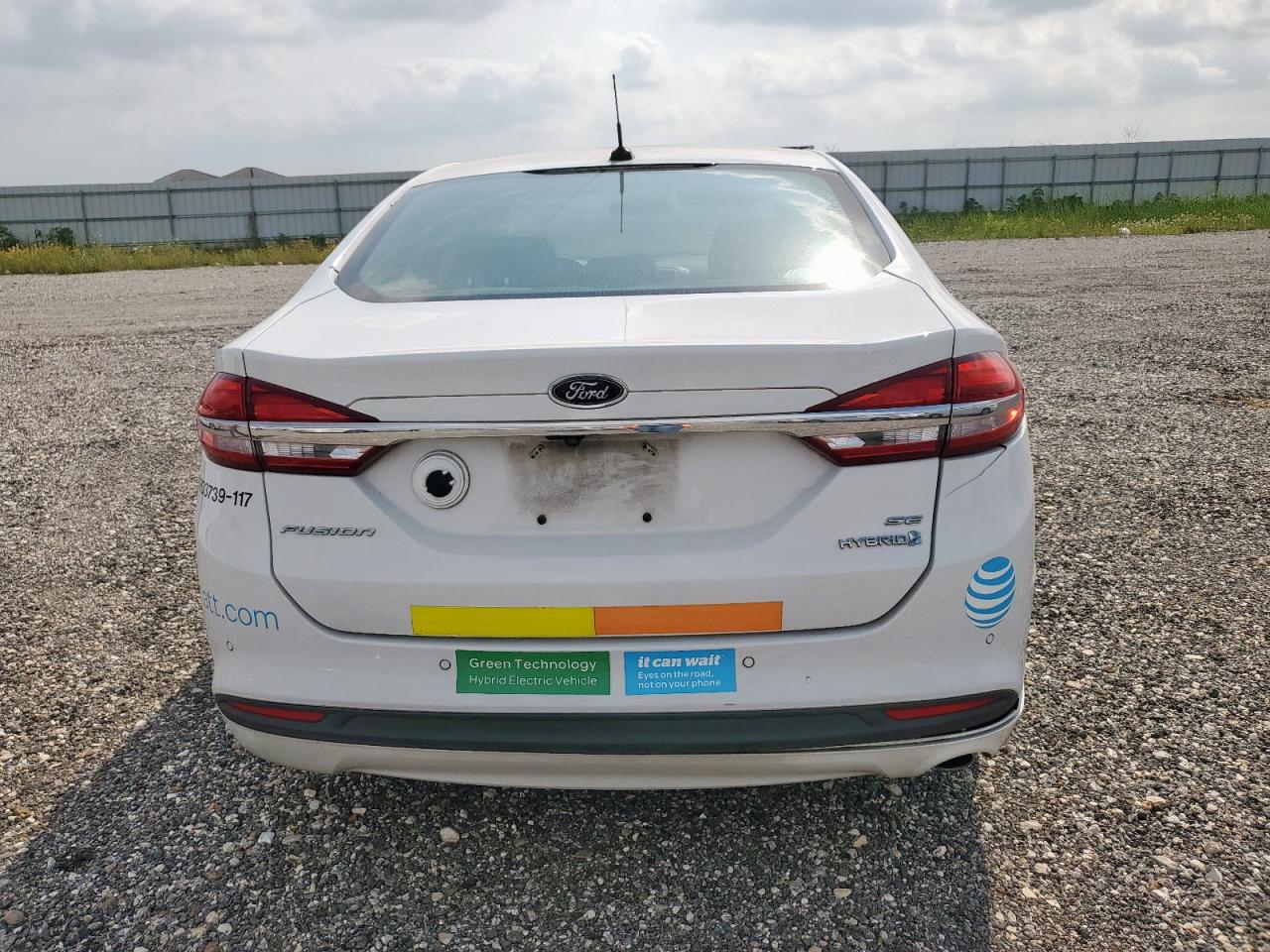 2017 Ford Fusion Se Hybrid VIN: 3FA6P0LU3HR359686 Lot: 54037695
