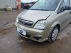 2008 VAUXHALL MERIVA LIF for sale at Copart PETERLEE