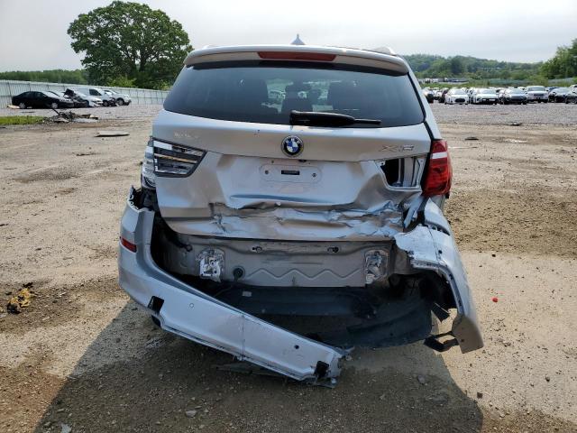  BMW X3 2016 Srebrny