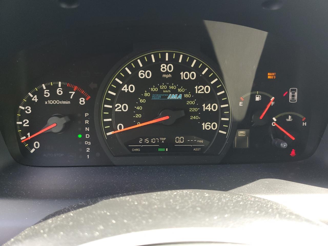 jhmcn36415c002449 JHMCN36415C002449 2005 Honda Accord Hybrid