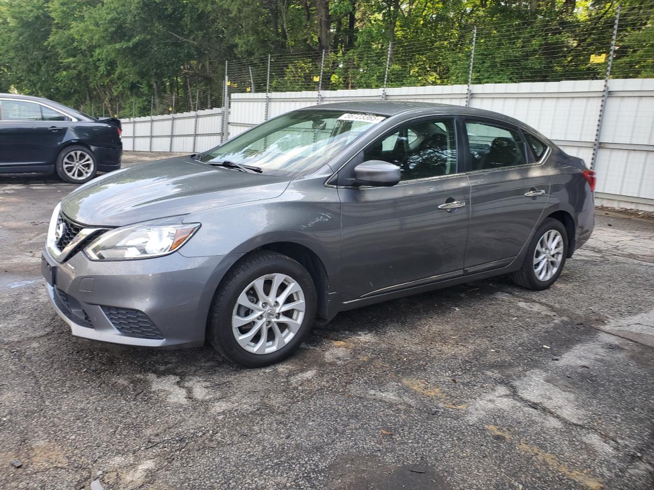2019 Nissan Sentra S للبيع في Austell، GA - Front End
