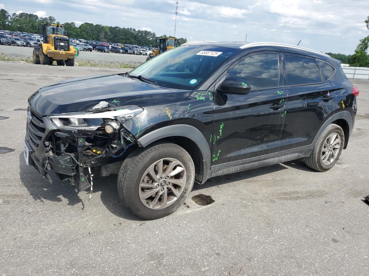 2016 Hyundai Tucson Limited იყიდება Dunn-ში, NC - Front End