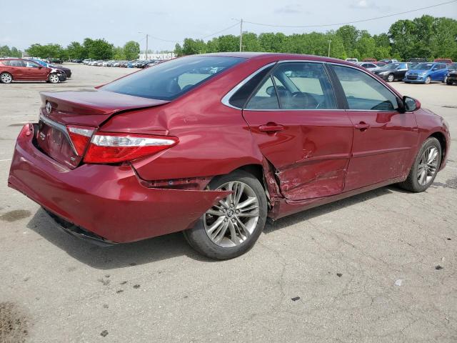  TOYOTA CAMRY 2017 Красный