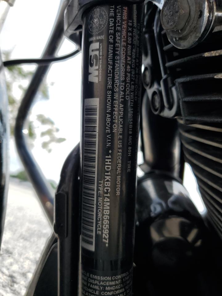 2021 Harley-Davidson Flhx VIN: 1HD1KBC14MB665927 Lot: 57985605