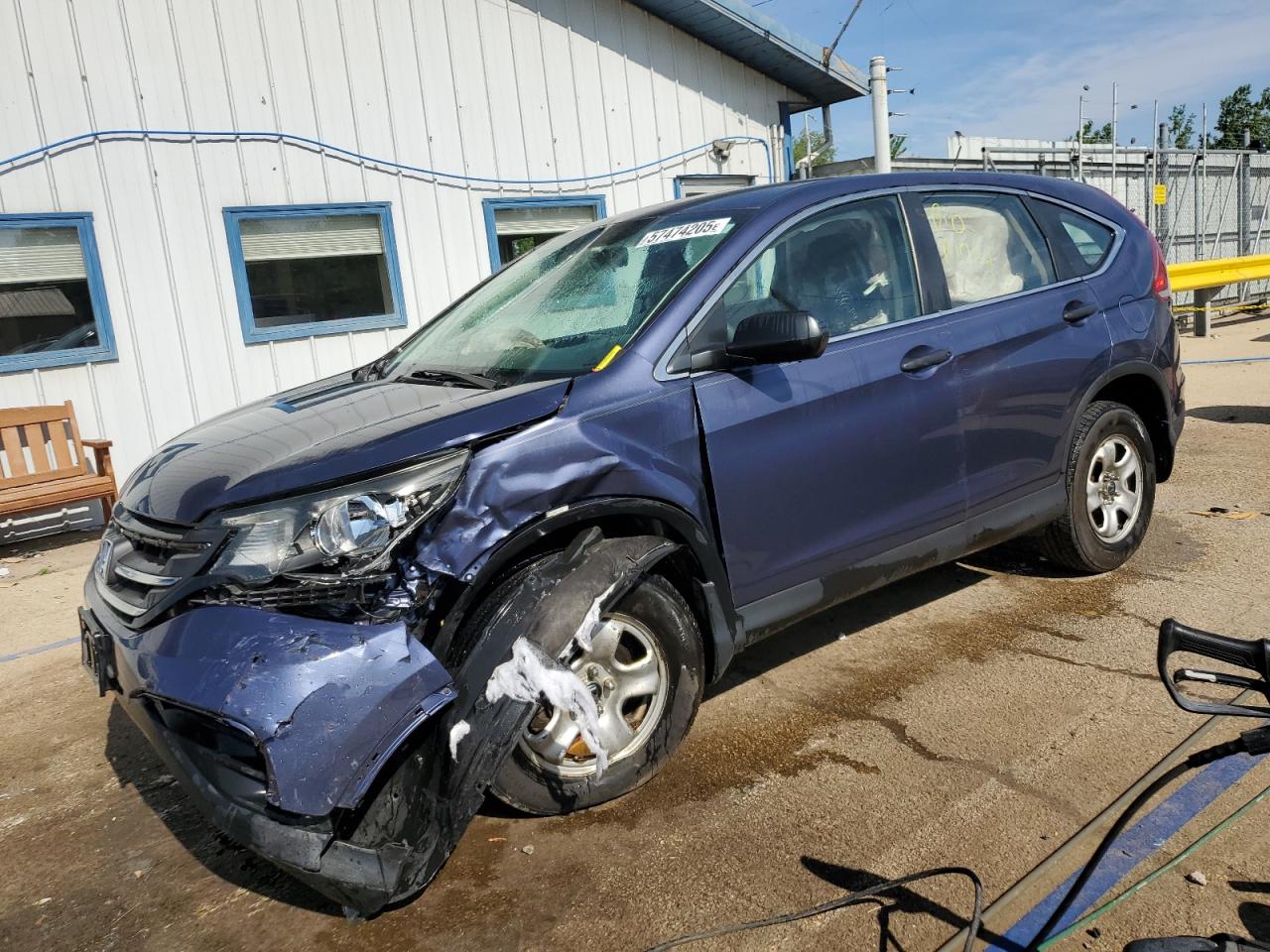 2013 Honda Cr-V Lx for Sale in Pekin, IL - Front End