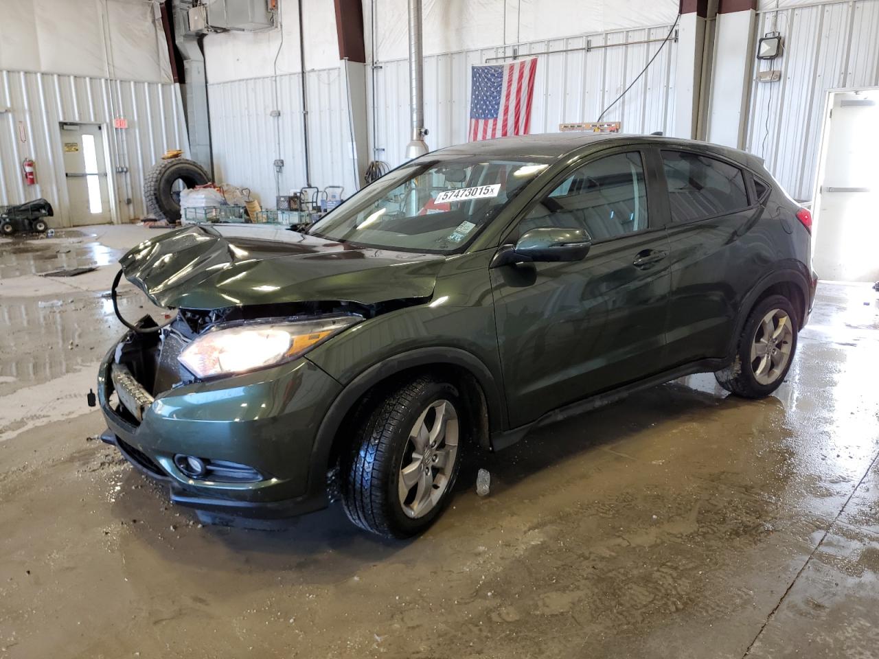 2016 Honda Hr-V Ex en Venta en Franklin, WI - Front End