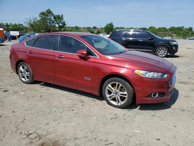 Sedans FORD FUSION 2016 Burgundy