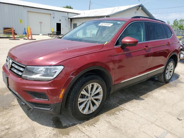  VOLKSWAGEN TIGUAN 2018 Бордовий