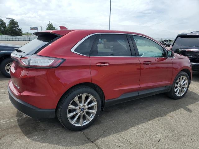  FORD EDGE 2017 Czerwony
