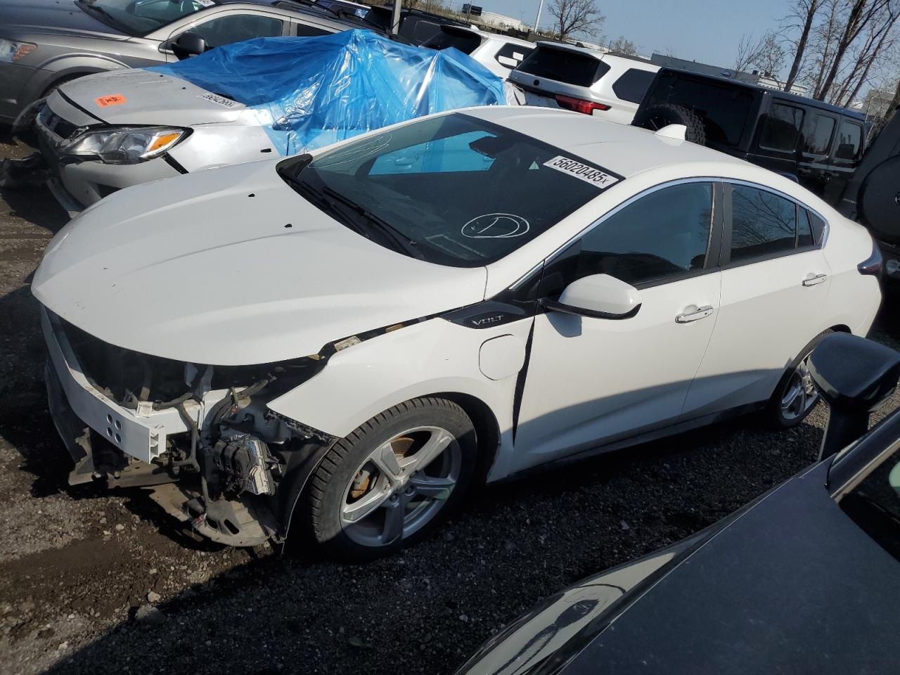 2017 Chevrolet Volt Lt en Venta en Montreal-est, QC - Front End
