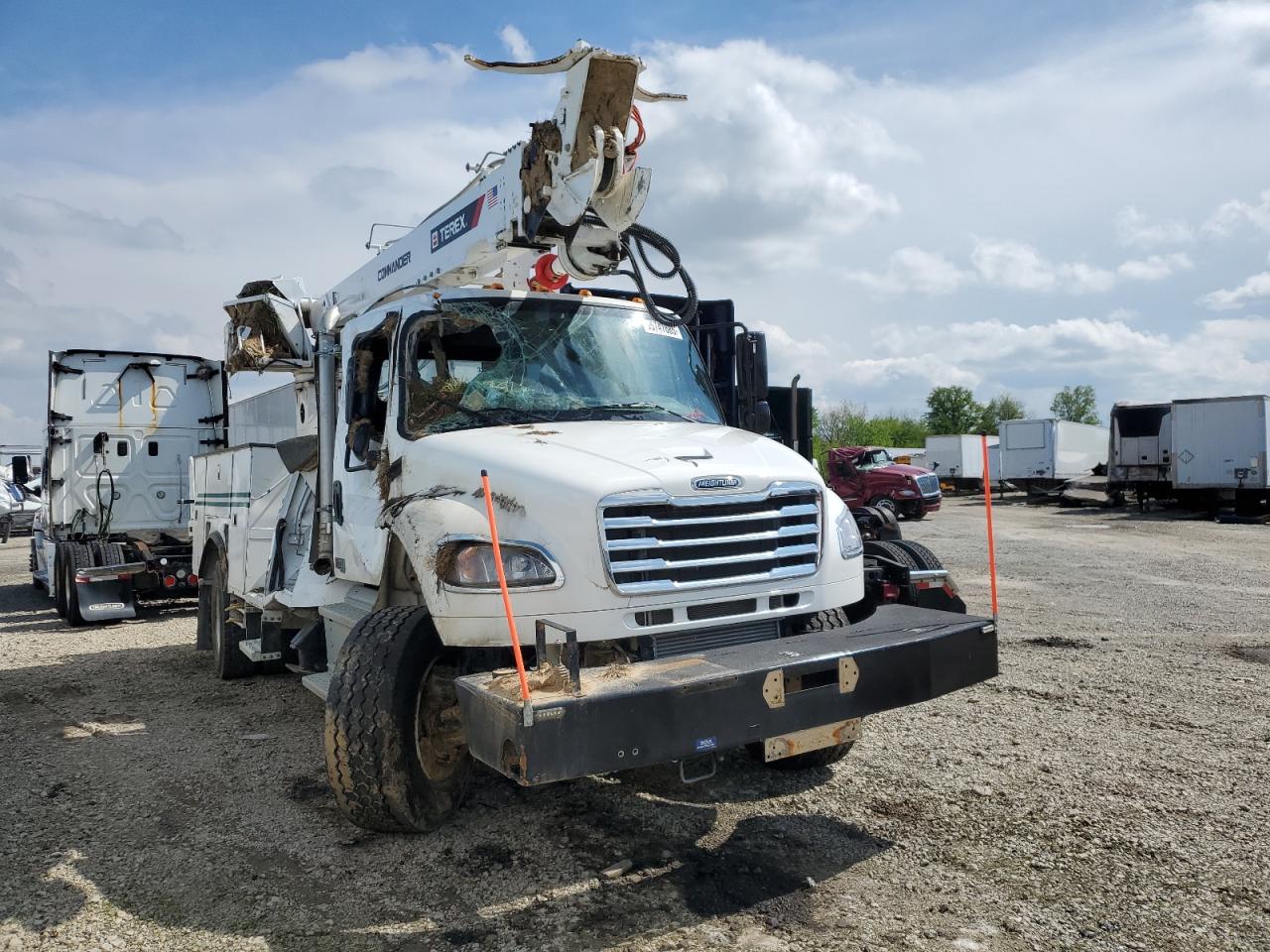 2024 Freightliner Business Class M2 Digger Derrick Truck for Sale in Cicero, IN - Rollover