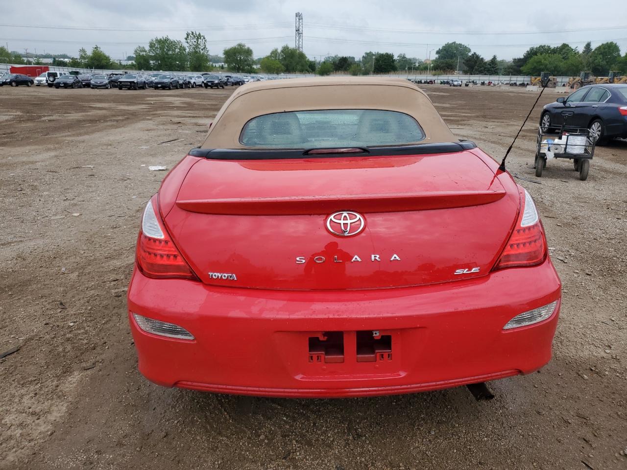 2007 Toyota Camry Solara Se VIN: 4T1FA38P87U117110 Lot: 58214185