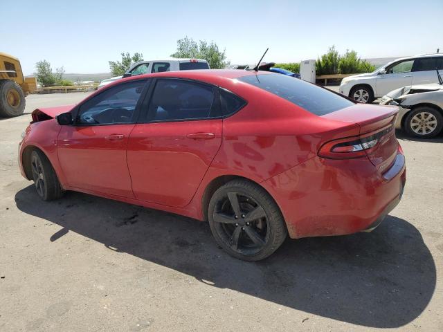 Sedans DODGE DART 2016 Czerwony
