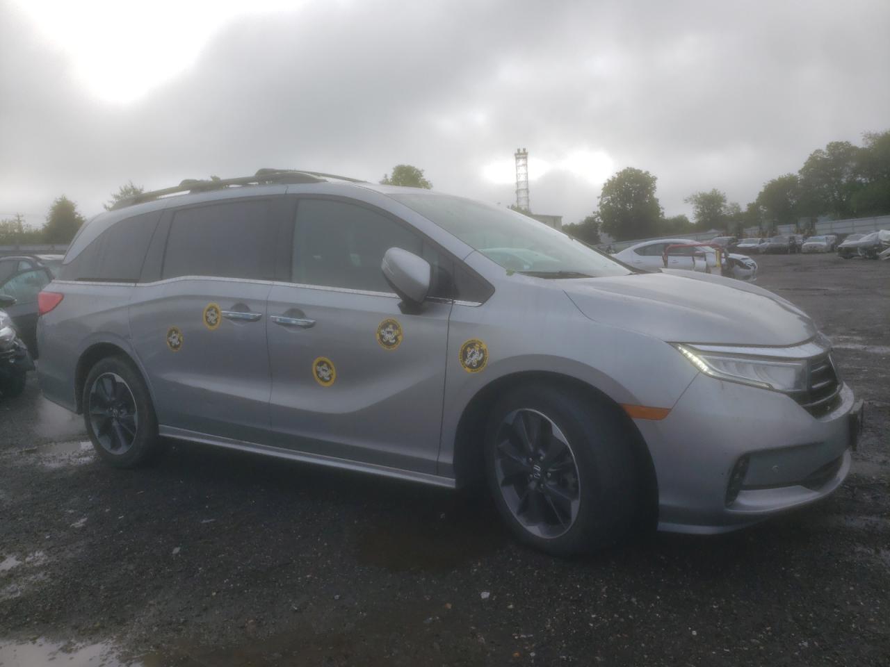 2022 Honda Odyssey Elite VIN: 5FNRL6H99NB052465 Lot: 58403495