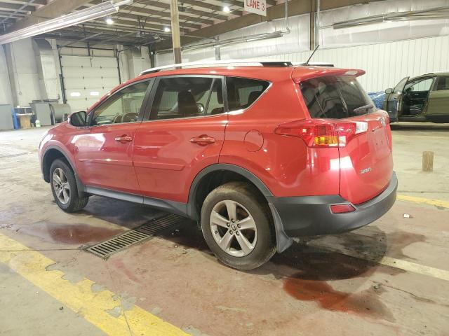  TOYOTA RAV4 2015 Czerwony