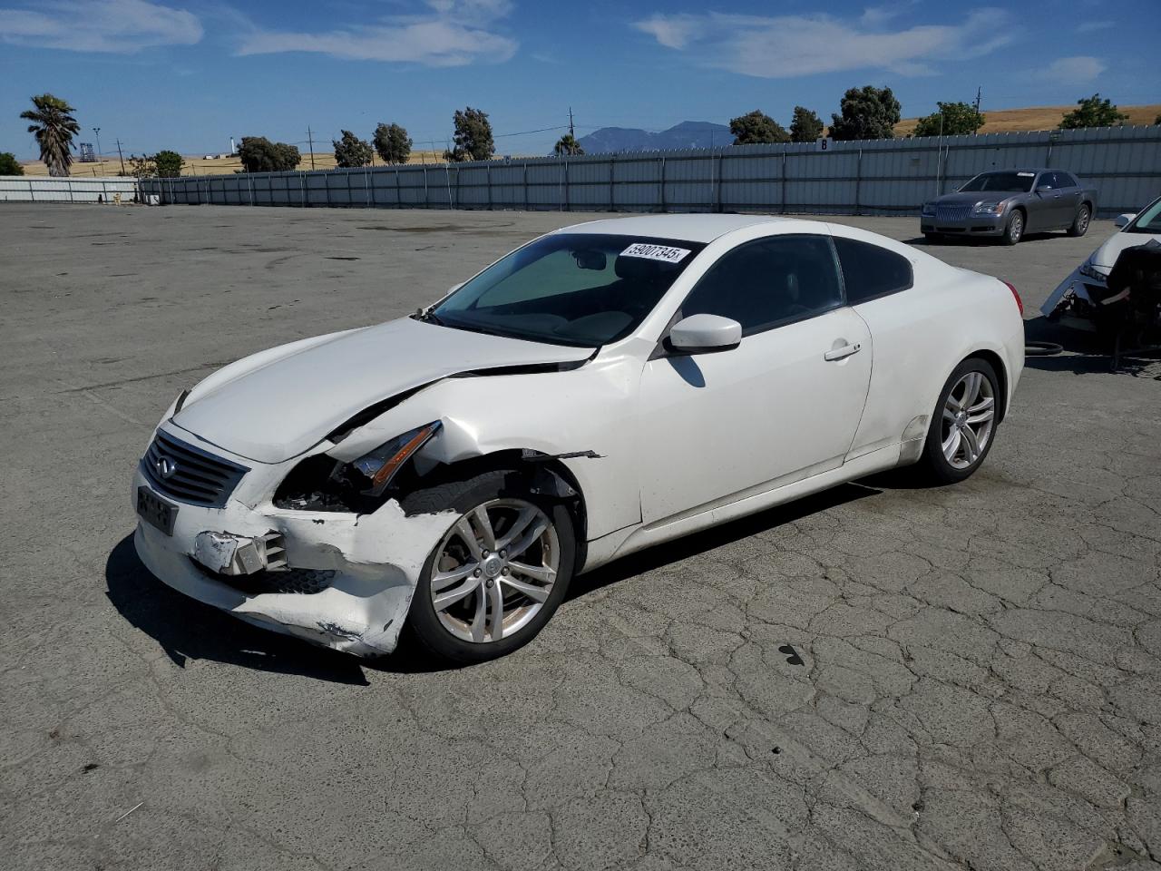 2010 Infiniti G37 Base zu verkaufen in Martinez, CA - Front End