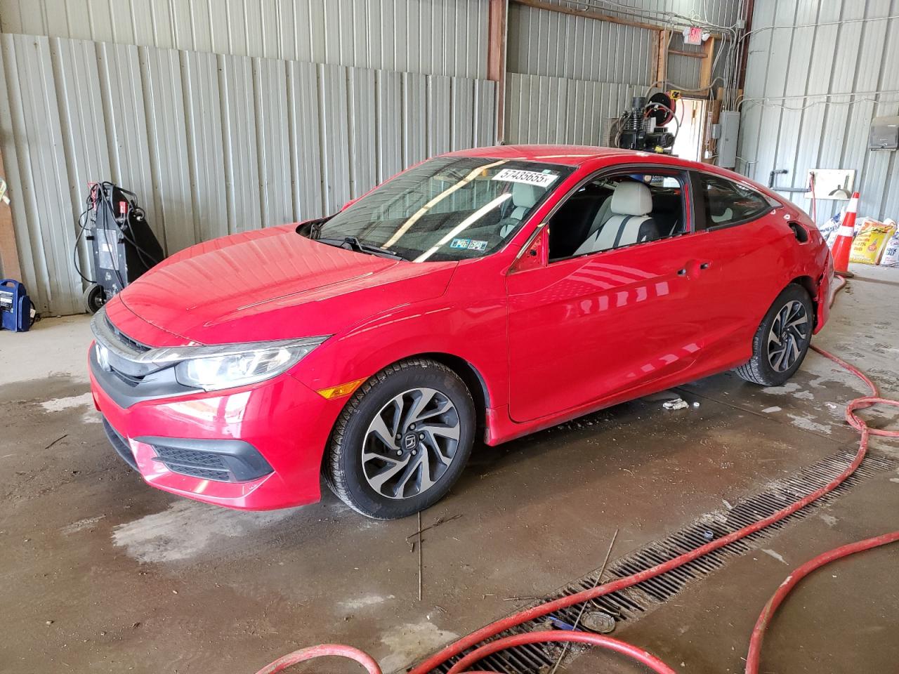 2016 Honda Civic Lx продається в West Mifflin, PA - Rear End