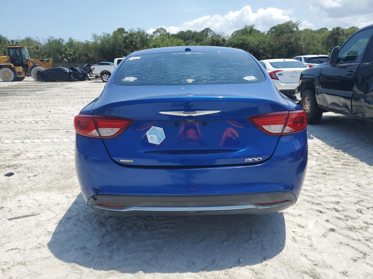 2015 Chrysler 200 Limited VIN: 1C3CCCABXFN628766 Lot: 75040394