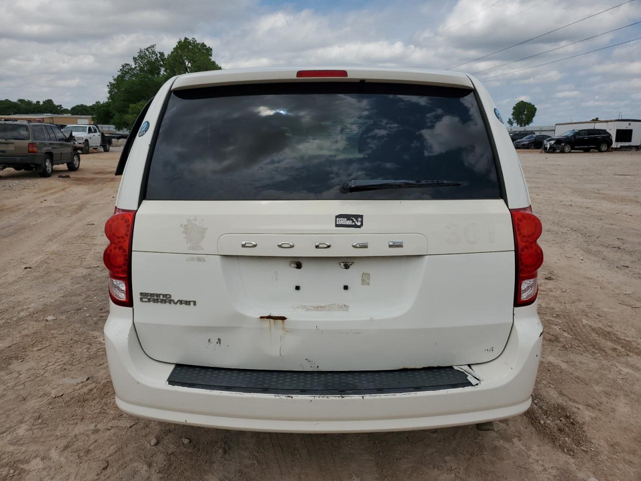 2012 Dodge Grand Caravan Se VIN: 2C4RDGBG8CR115017 Lot: 58828115