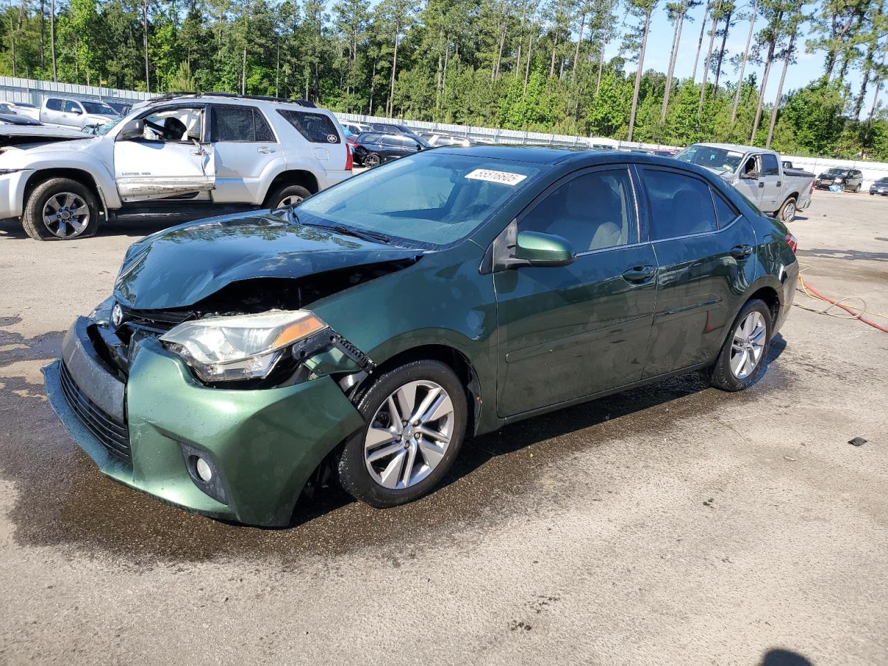 2014 Toyota Corolla Eco للبيع في Harleyville، SC - Front End