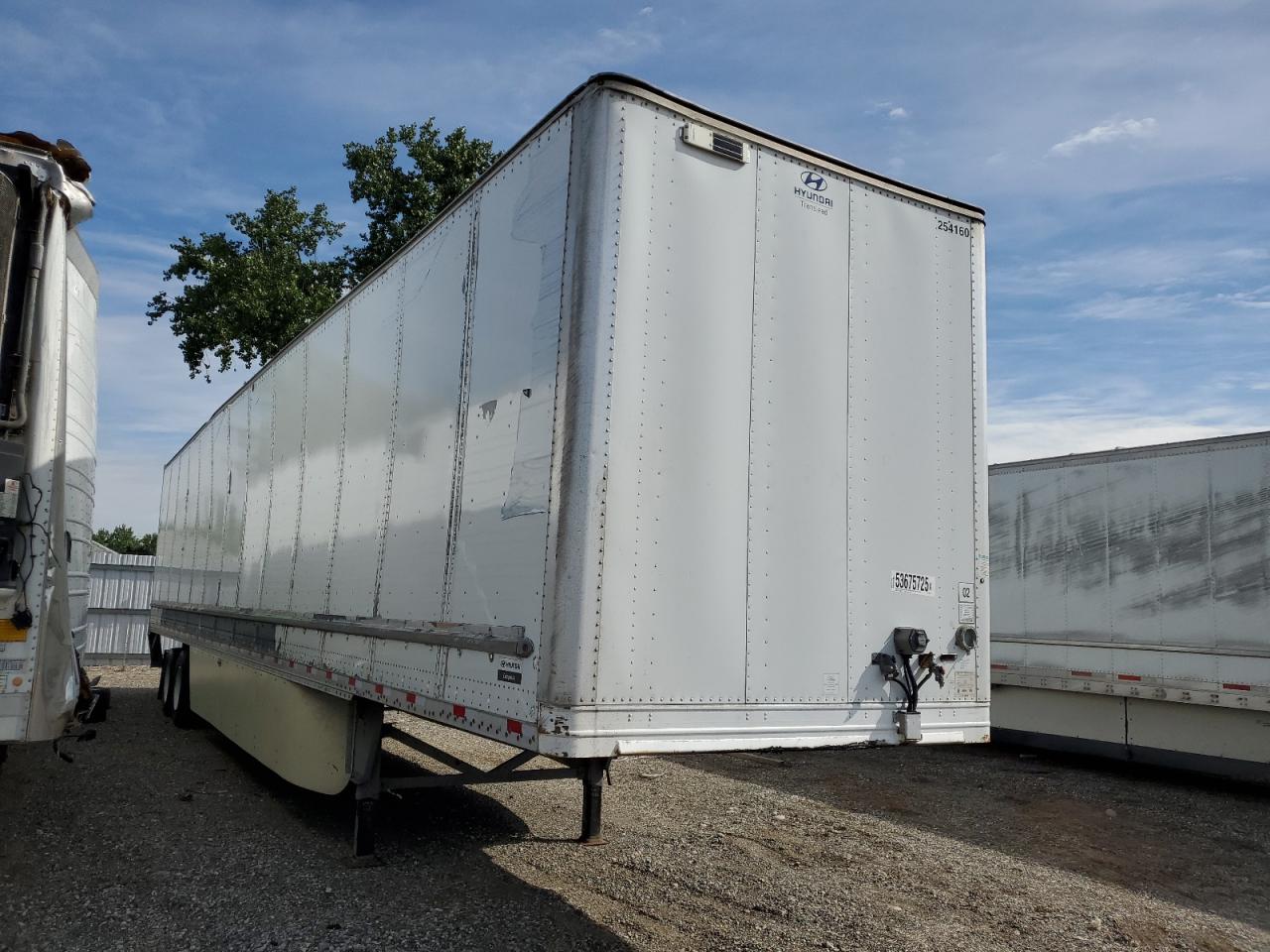 2020 Hyundai Translead Vc2530152-Ajs Dry Van Trailer للبيع في Billings، MT - Side