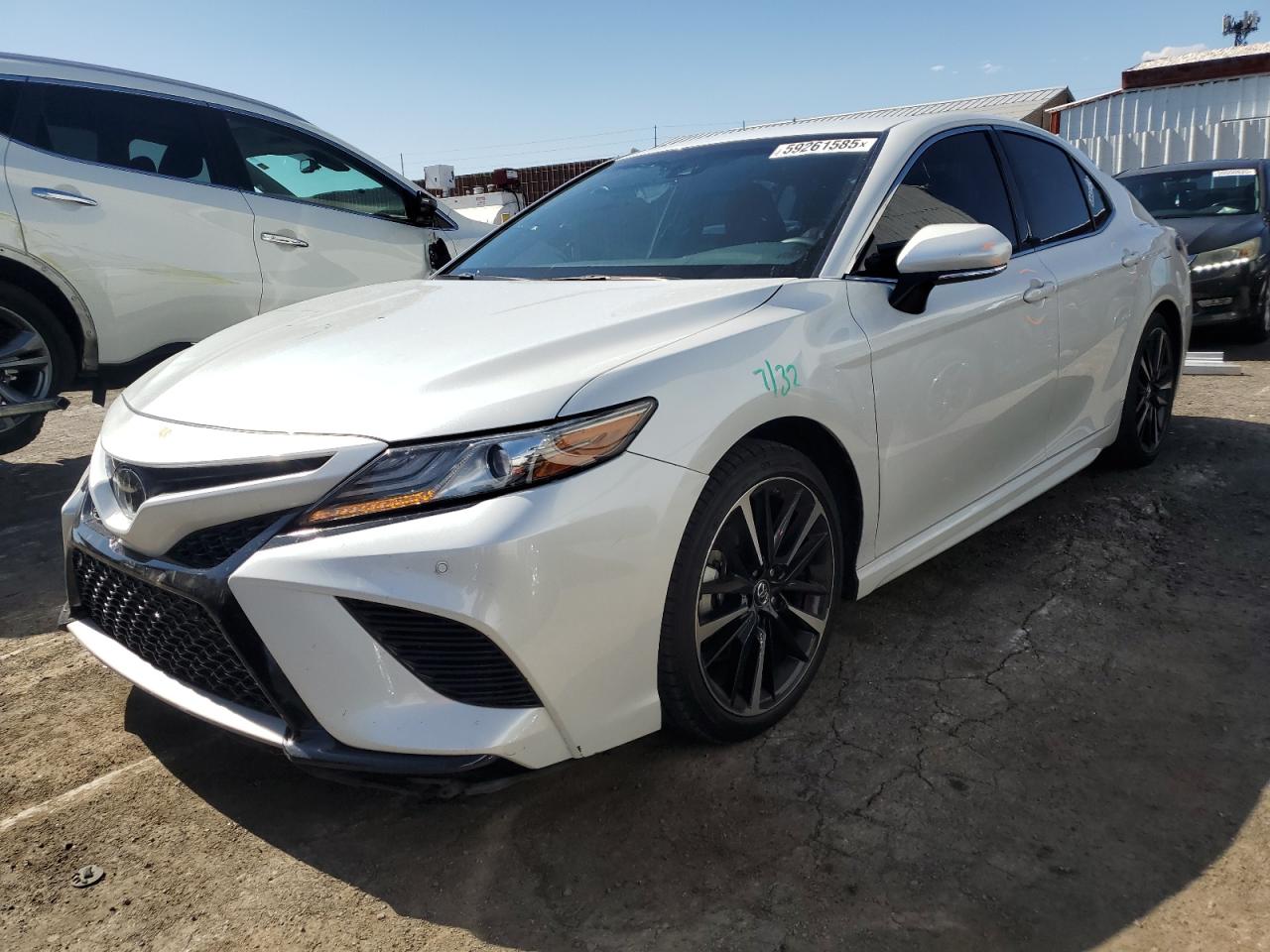 2018 Toyota Camry Xse en Venta en North Las Vegas, NV - Front End