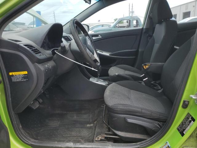  HYUNDAI ACCENT 2013 Green