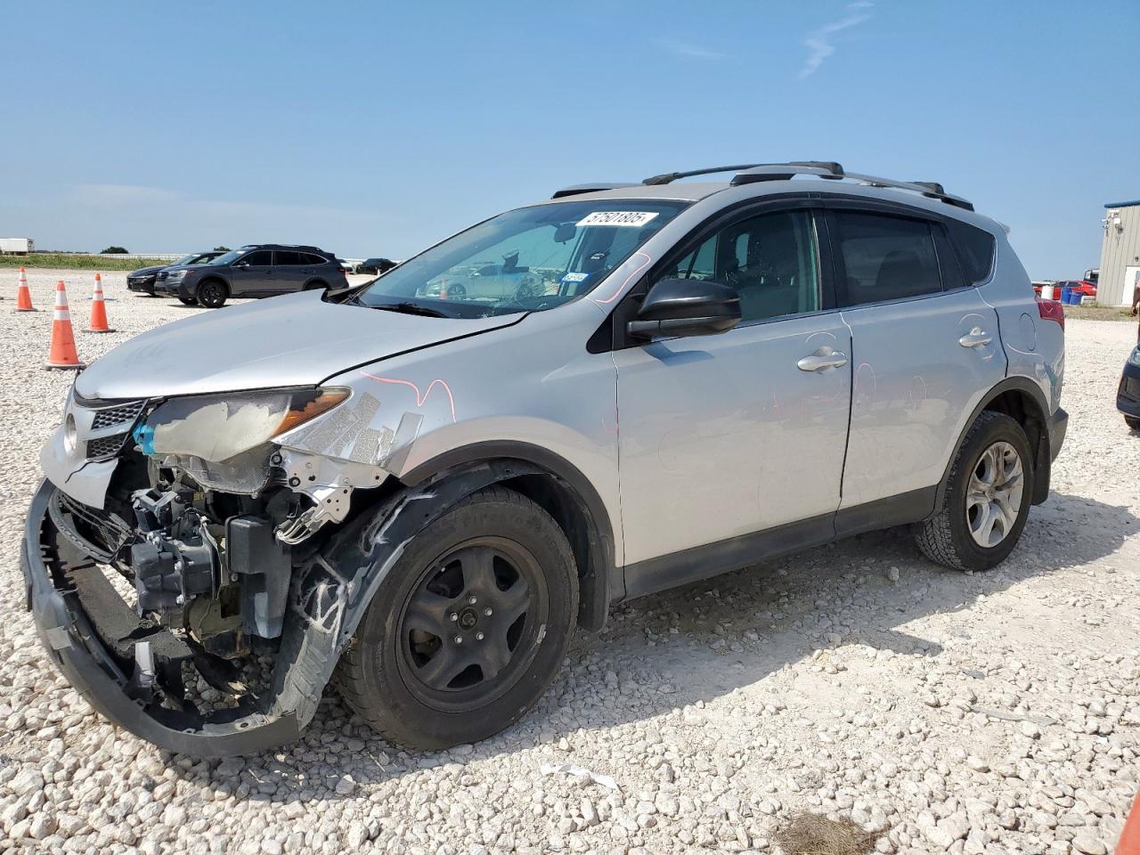 2015 Toyota Rav4 Le en Venta en Taylor, TX - Front End