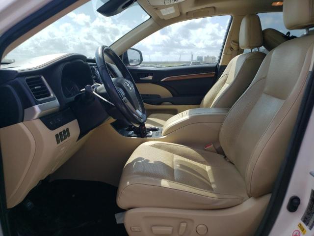  TOYOTA HIGHLANDER 2017 Biały