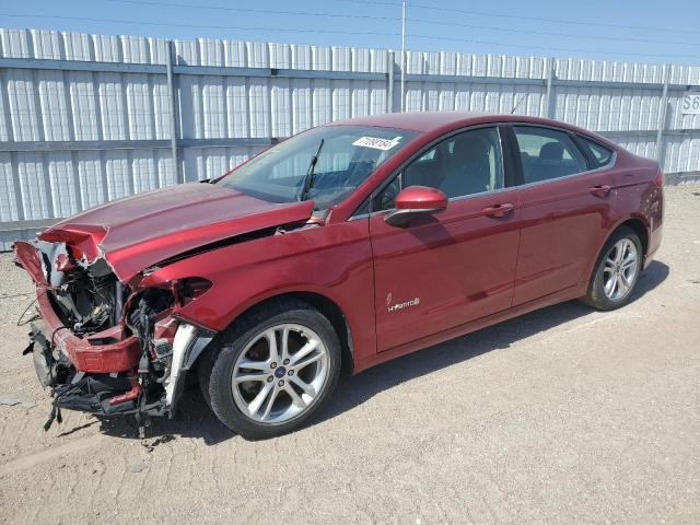  FORD FUSION 2018 Czerwony