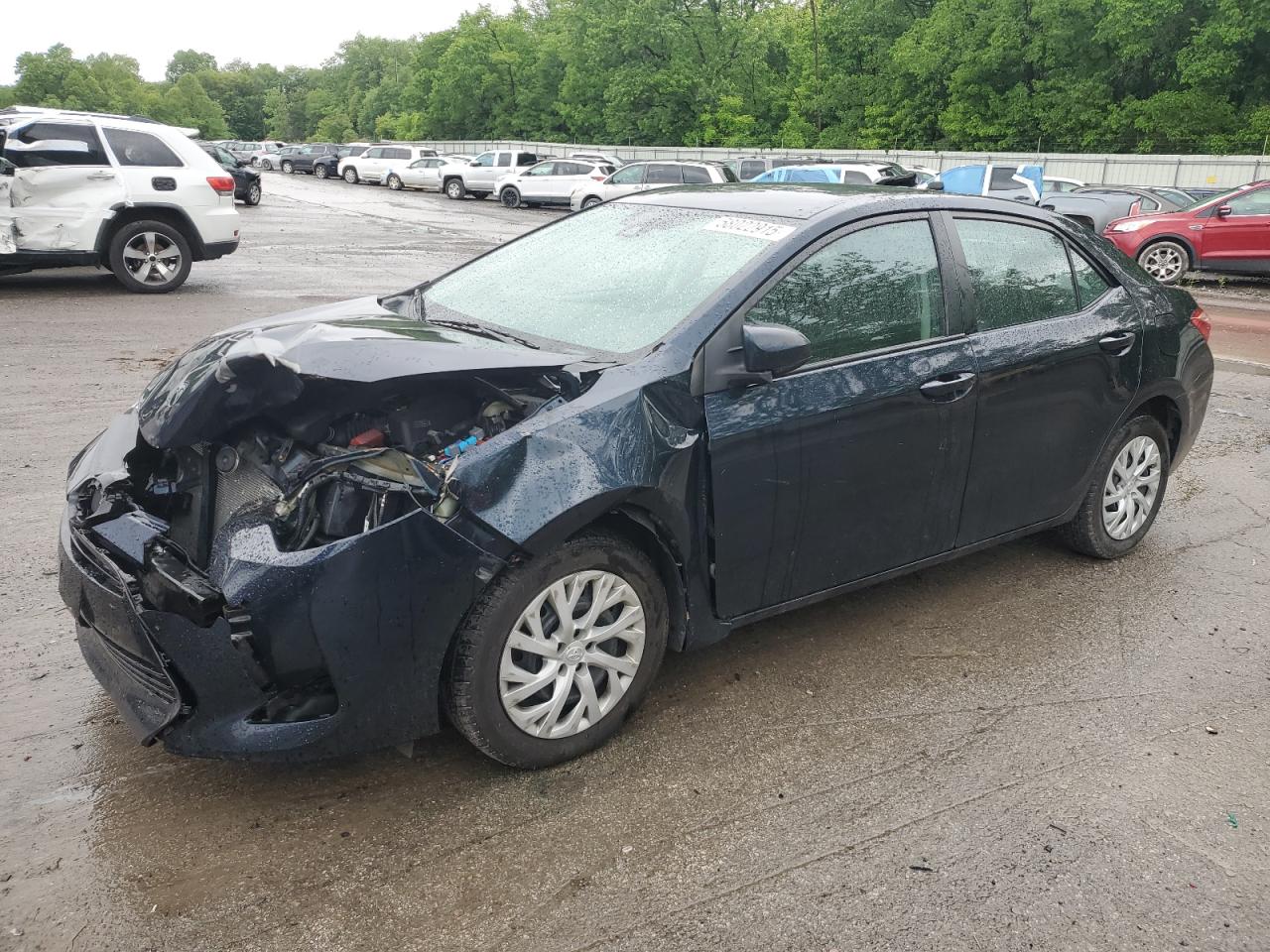 2018 Toyota Corolla L იყიდება Ellwood City-ში, PA - Front End