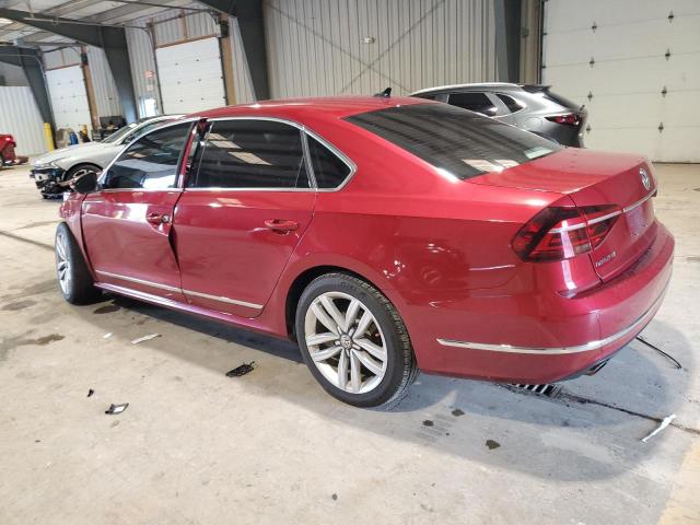  VOLKSWAGEN PASSAT 2017 Czerwony