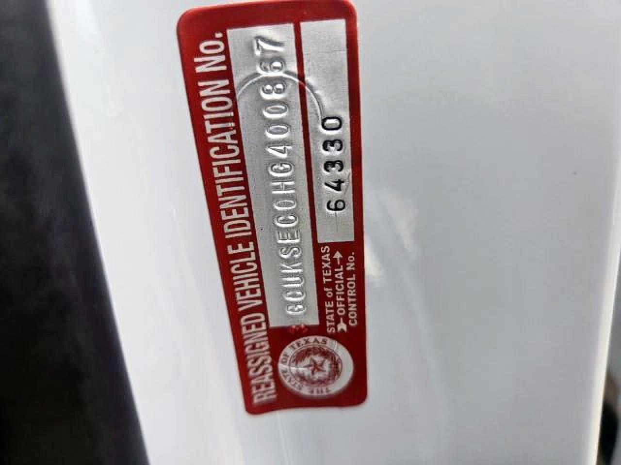 3GCUKSEC0HG400867 CHEVROLET ALL Models 2017