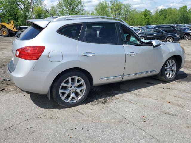 NISSAN ROGUE 2013 Сріблястий