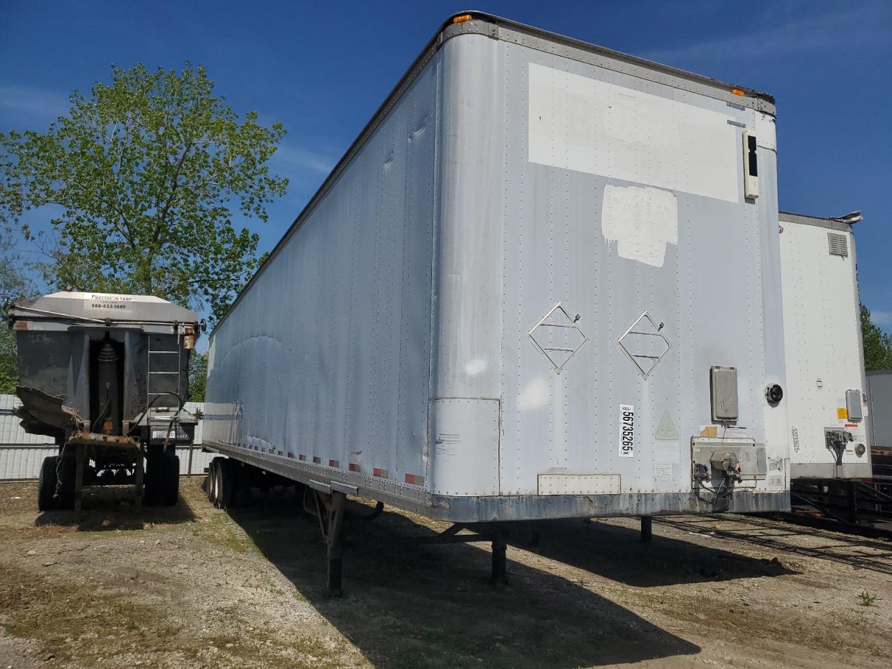 2002 Strick Dry Van Trailer en Venta en Elgin, IL - Minor Dent/Scratches